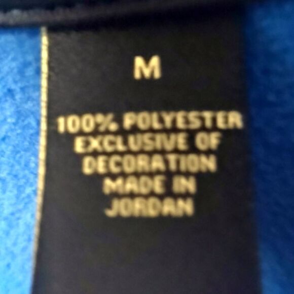 Chaps Men's NWOT Royal Blue 1/2 Zip Pullover. - Picture 8 of 10